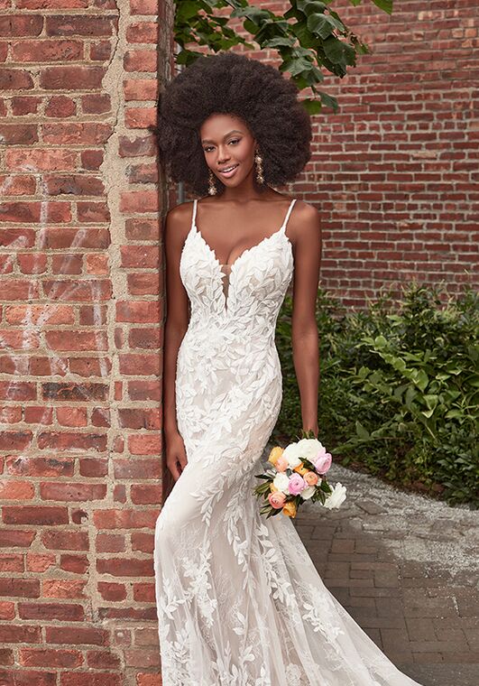 Madison James Jordan Sheath Wedding Dress - 3