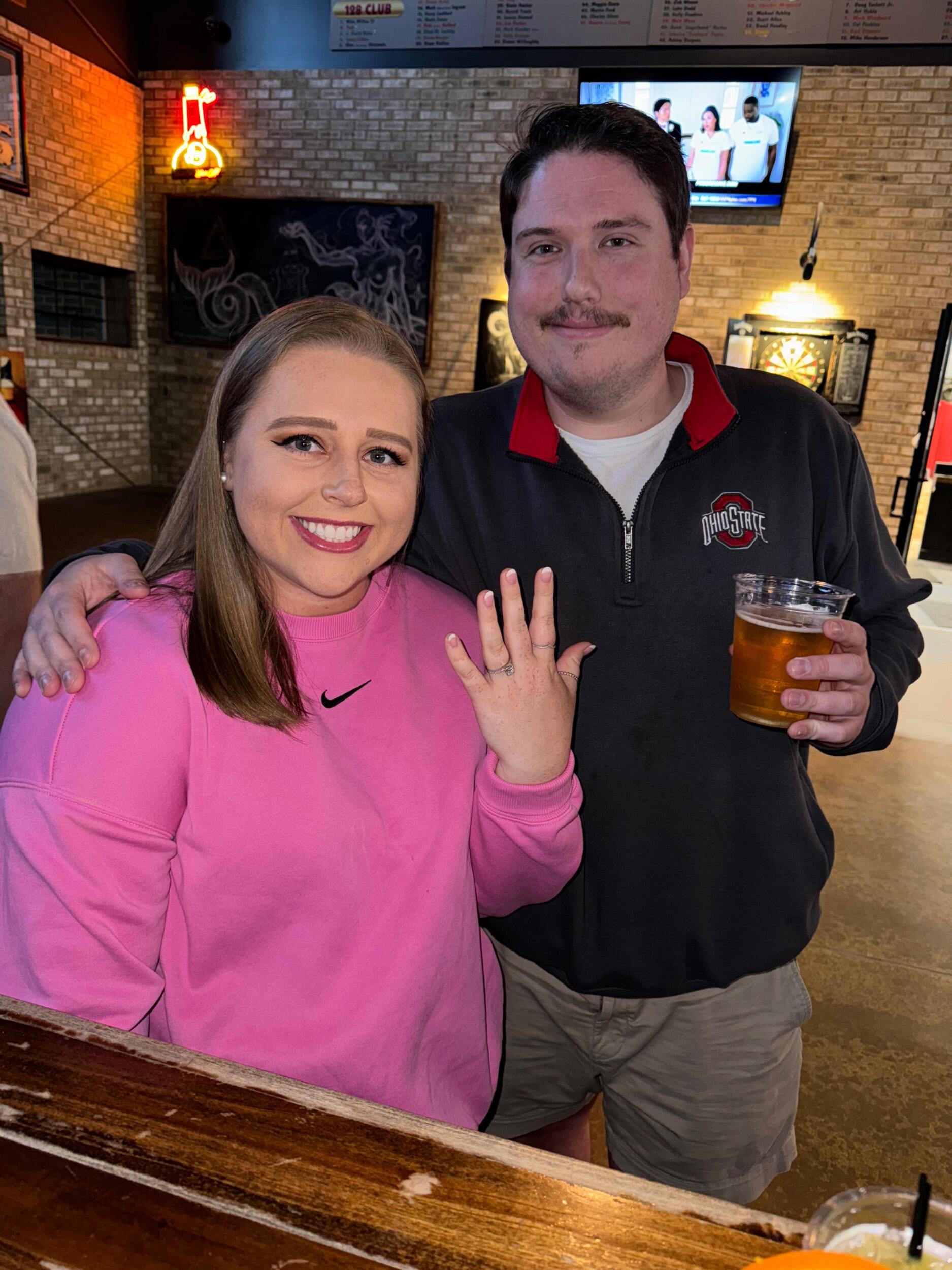 Celebrated our engagement with the best friends ever 
