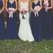 Joanna August Navy Bridesmaid Dresses
