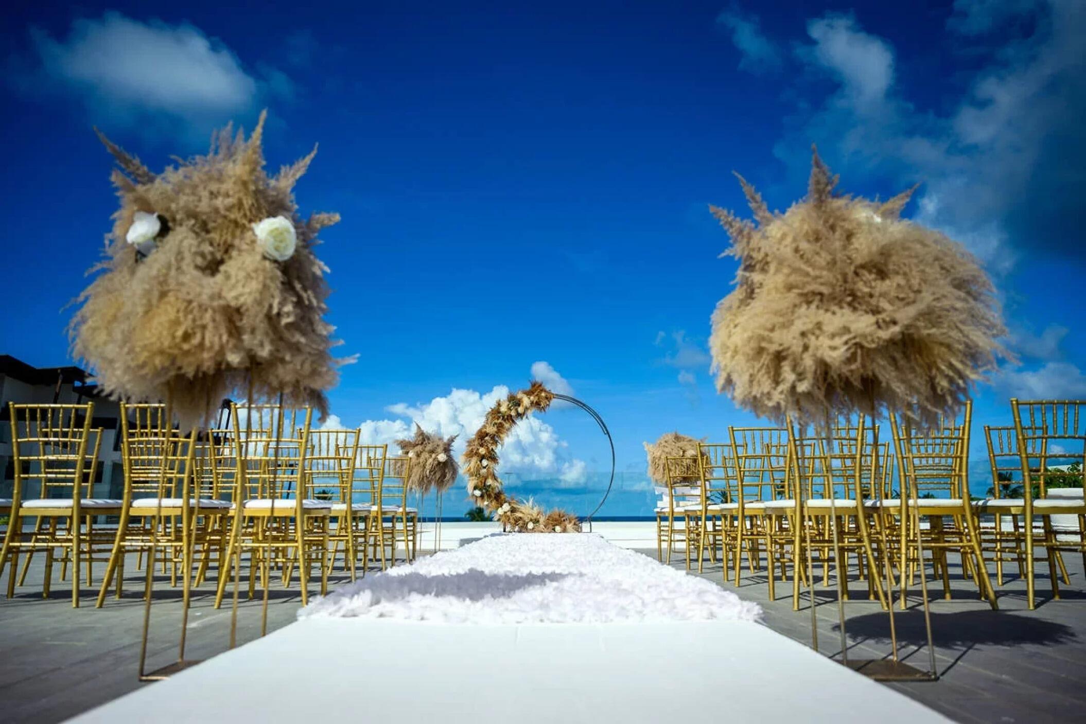 Wedding Reception: Seaside Sky terrace 7:00pm to 10:00pm