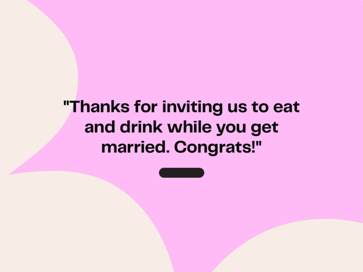 funny wedding wishes