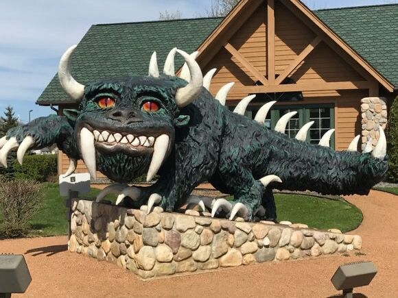 Picture of Take a picture with the Hodag at the Rhinelander Chamber of Commerce on Hwy 8