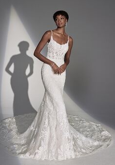 Justin Alexander Signature Edna Fit-and-Flare Wedding Dress