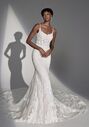 Justin Alexander Signature Edna Fit-and-Flare Wedding Dress - thumbnail - 1