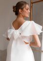 Olivia Bottega Minimalist Silk Organza Wedding Dress Juno A-Line Wedding Dress - thumbnail - 2