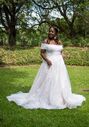 Essense of Australia D3464 plus A-Line Wedding Dress - thumbnail - 1