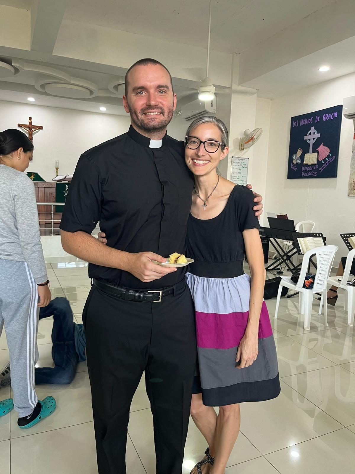 Josh's installation as Vicar at Iglesia Luterana Pueblo Nuevo.