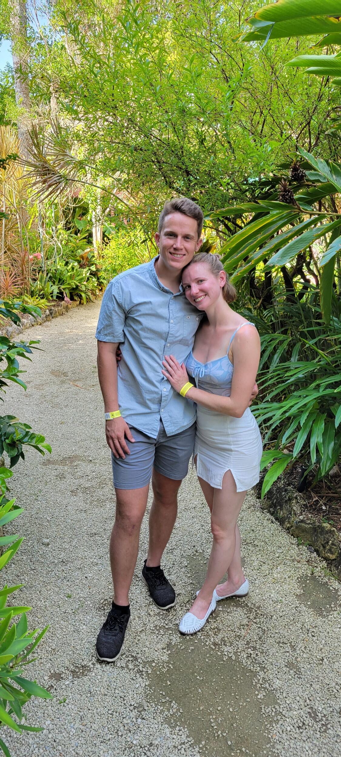 Walking through the Botanical Gardens in Grand Cayman