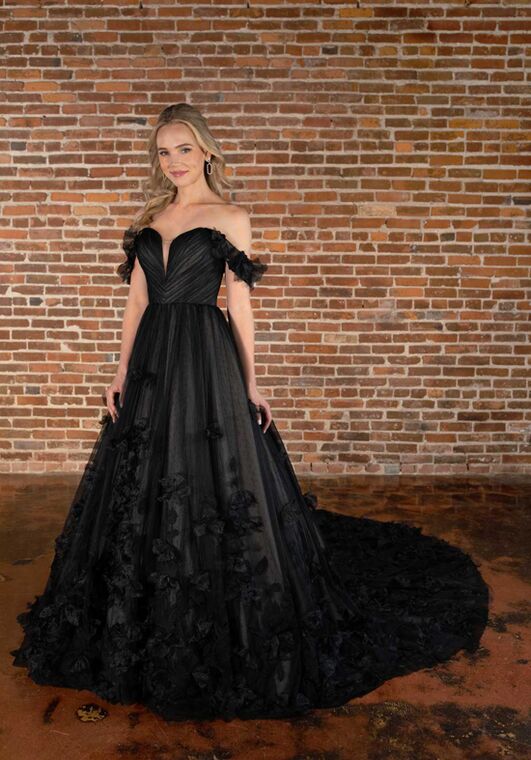 Essense of Australia D3734 Ball Gown Wedding Dress - 2