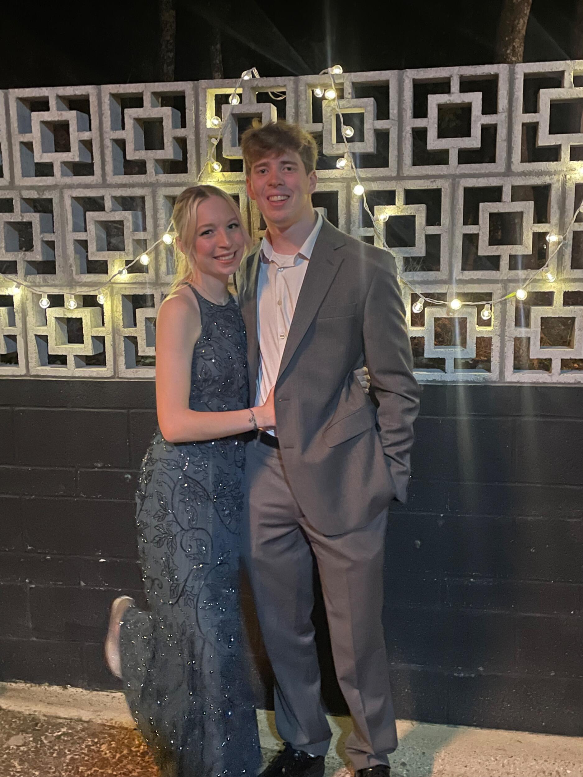 Dating for over four years, they went on many formal dates.