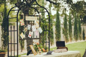 Card and Guest Book Table