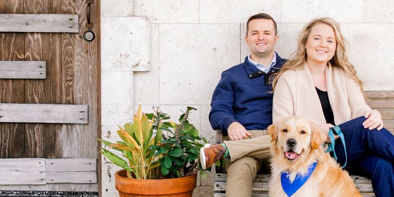 Kristen & Andrew Home Page Banner