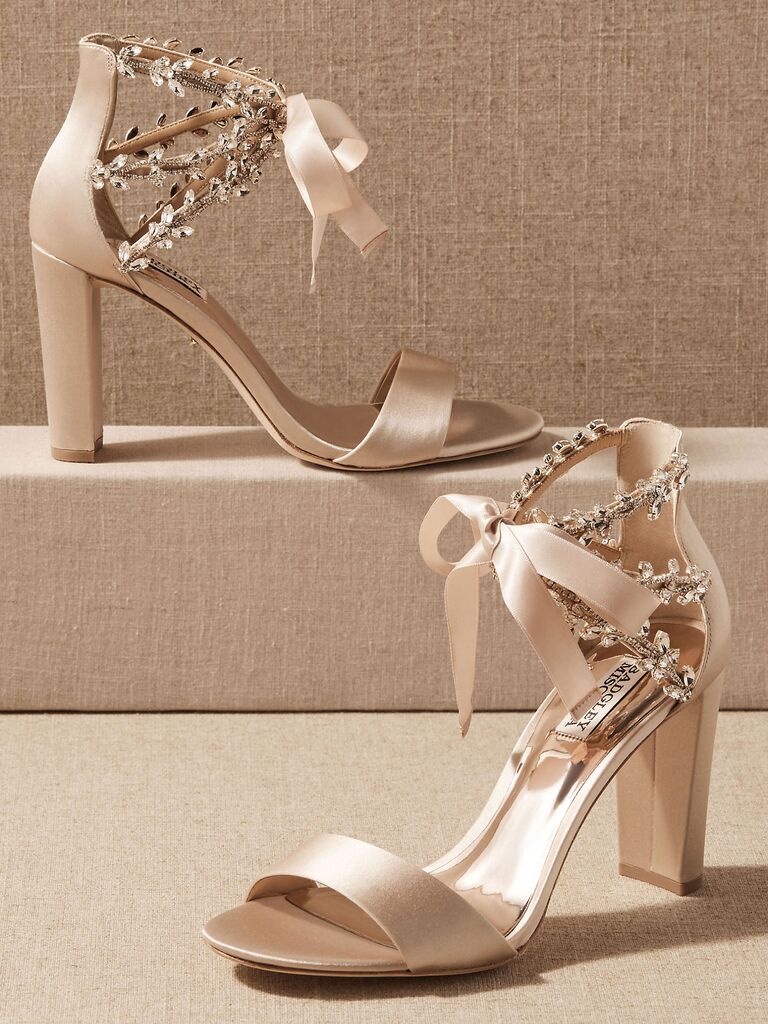 24 BlockHeel Wedding Shoes That Are Comfortable & Chic