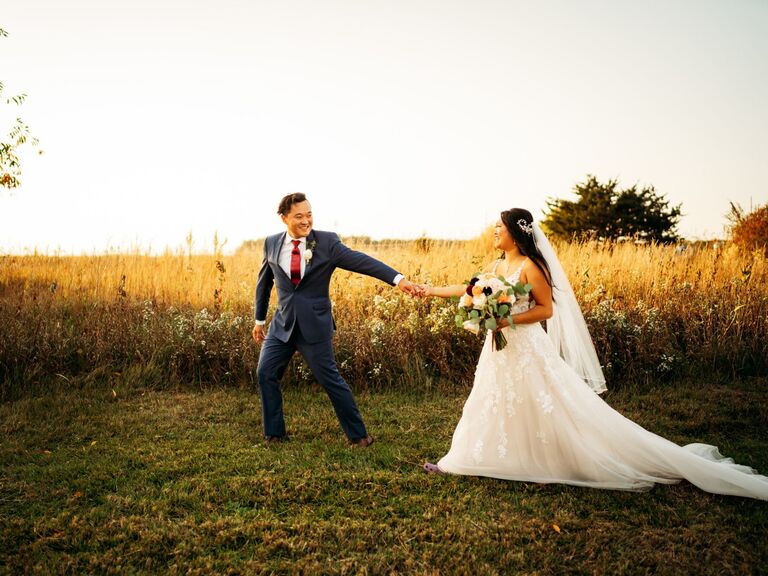 Barn wedding venue in Isanti, Minnesota.