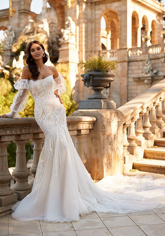 Val Stefani Leonor Mermaid Wedding Dress - 1