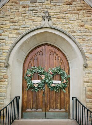 Eucalyptus Wreaths on Lake of the Isles Lutheran Church Doors