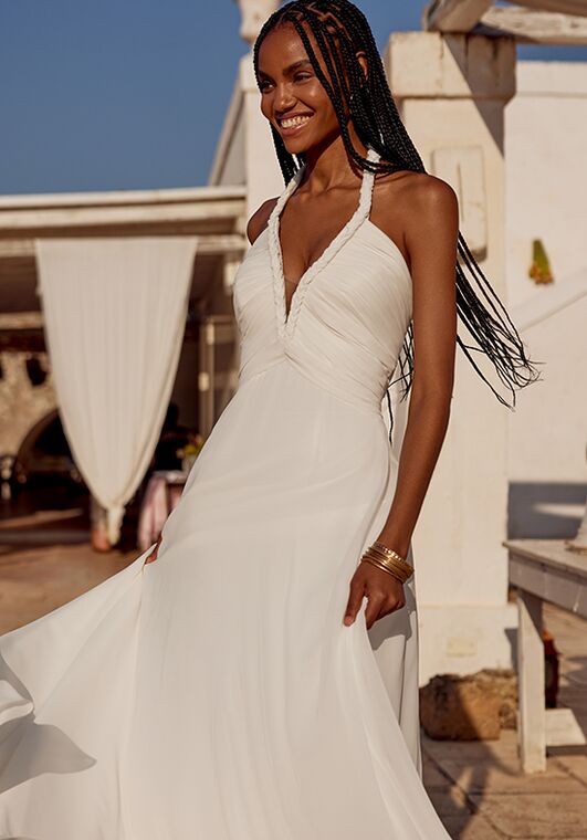 Lillian West 66387 A-Line Wedding Dress - 2