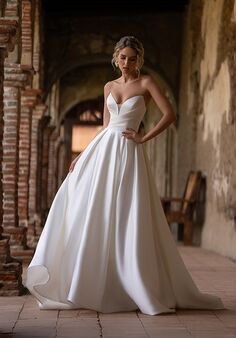 Moonlight Tango T171 Ball Gown Wedding Dress