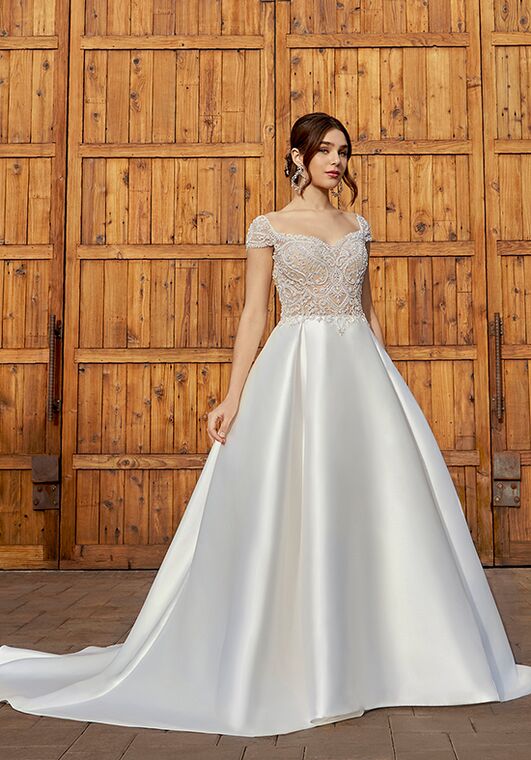 Casablanca Bridal 2416 London A-Line Wedding Dress - 4