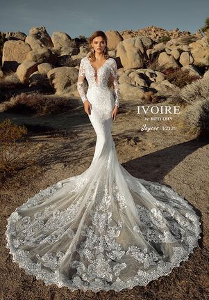 IVOIRE by KITTY CHEN JAYCEE,V2120 Sheath Wedding Dress