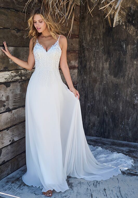 Rebecca Ingram CHARLOTTE A-Line Wedding Dress - 4