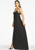 Sachin & Babi Jessica Gown - Black V-Neck Bridesmaid Dress - thumbnail - 2
