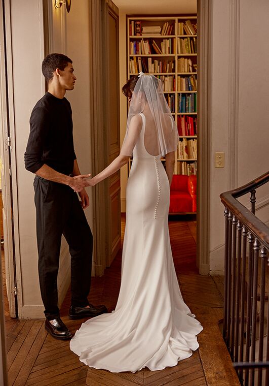 Adore by Justin Alexander 11365 Fit-and-Flare Wedding Dress - 4