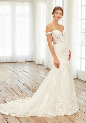 Adrianna Papell Platinum 31249 Mermaid Wedding Dress