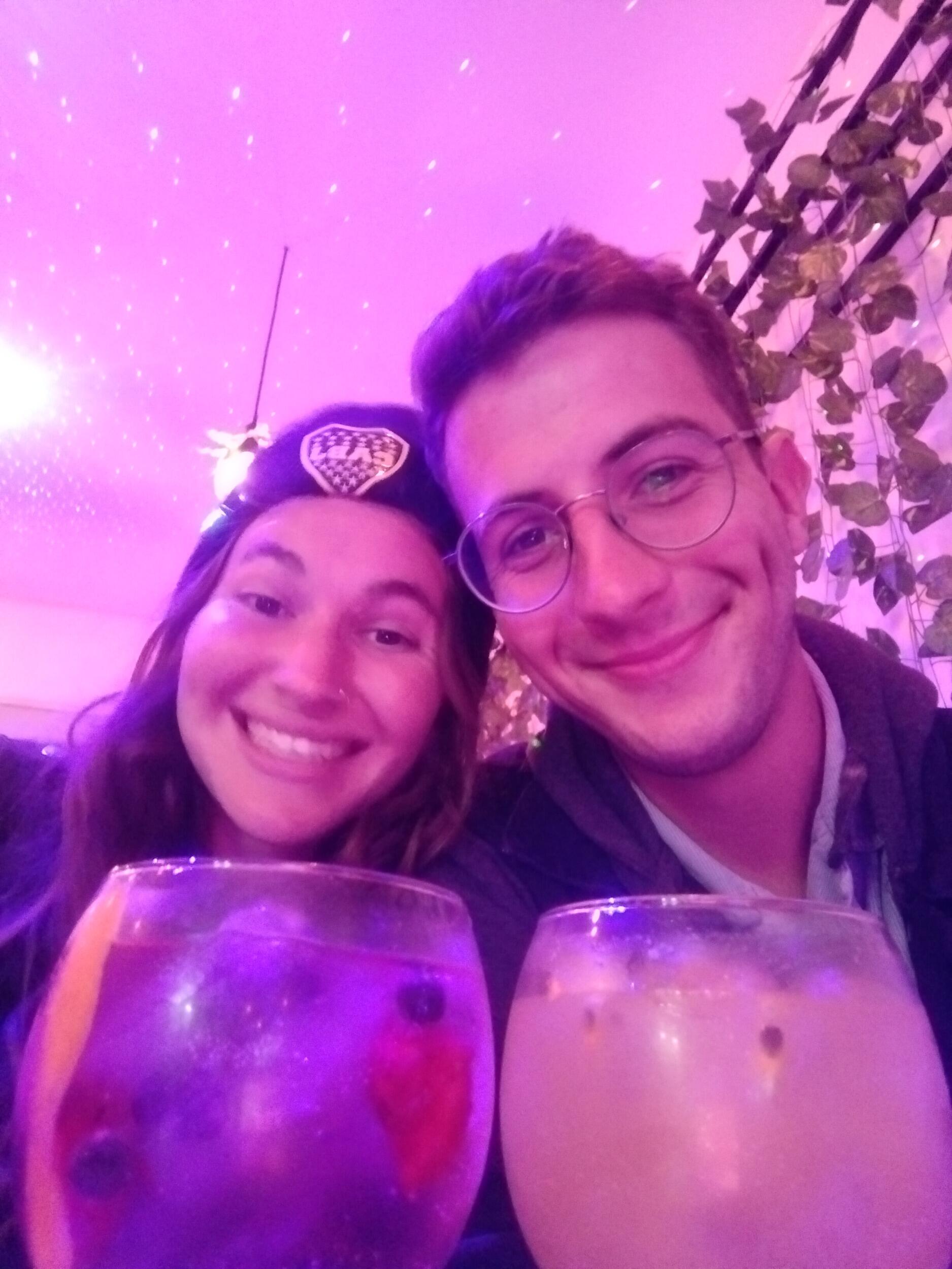 Together in Salta, Argentina. A few days after meeting (seemingly all of) the Nachts!