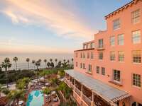 Beach wedding venue in La Jolla, California.