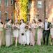 “I spent a day shopping with each bridesmaid, and every one of these incredible women found a beautiful neutral, gold or rose-gold beaded dress to go along with the vintage look,” Maggie says. Maggie's cousin Tim was also one of her attendants, sporting a suit that complemented the palette.