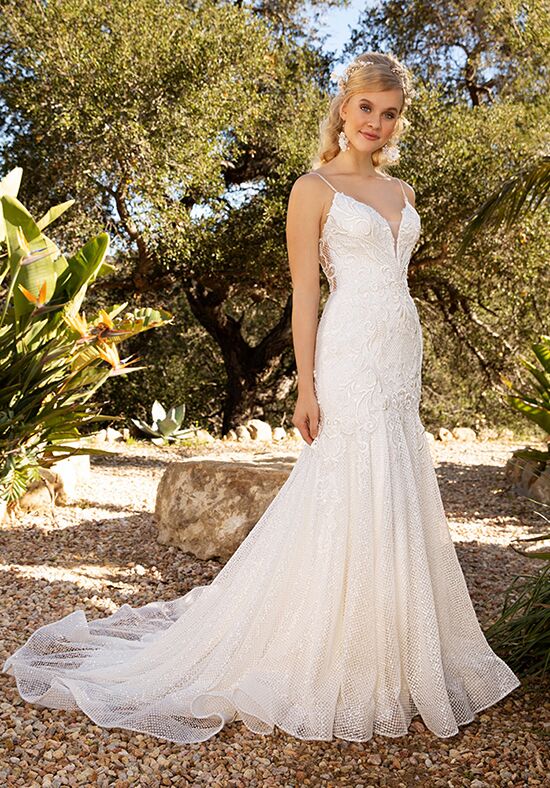 Casablanca Bridal 2380 Julie Mermaid and Trumpet Wedding Dress - 1