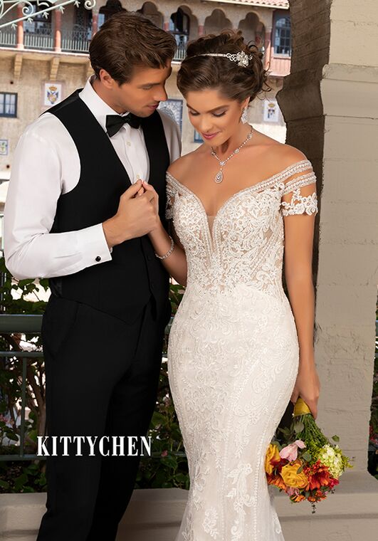 KITTYCHEN HOLLY, H2019 Mermaid Wedding Dress - 3