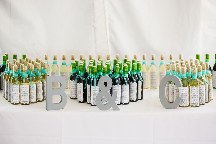 Wedding Favor Wine Display