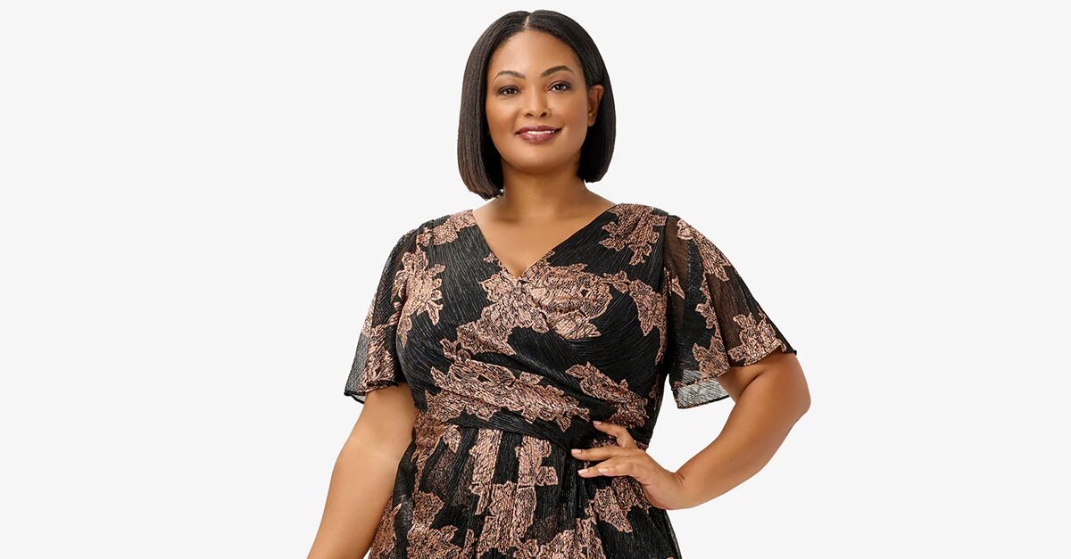 Agnes Orinda Women's Plus Size Tops Work Round India