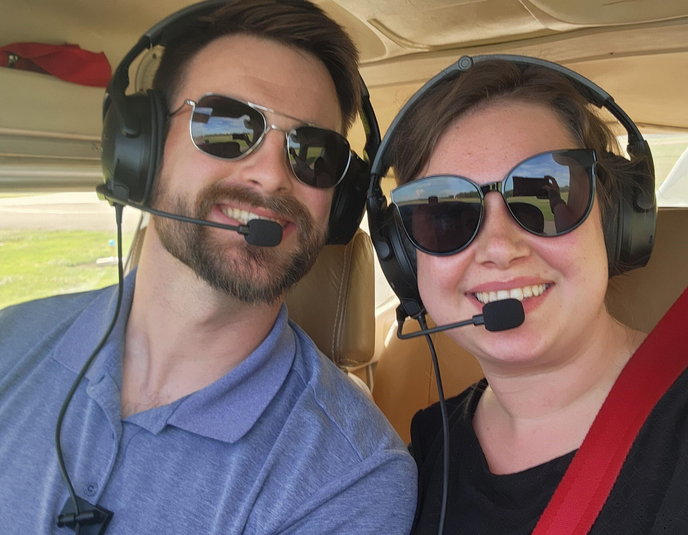 First flight together!! 