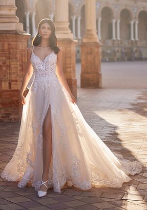 Moonlight Couture H1547 A-Line Wedding Dress