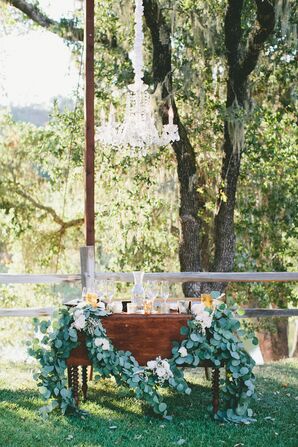 Intimate, Vintage Sweetheart Table