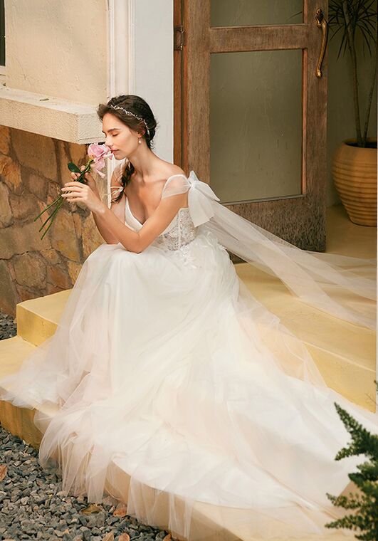 AW Bridal AW Mamie Wedding Dress A-Line Wedding Dress - 3