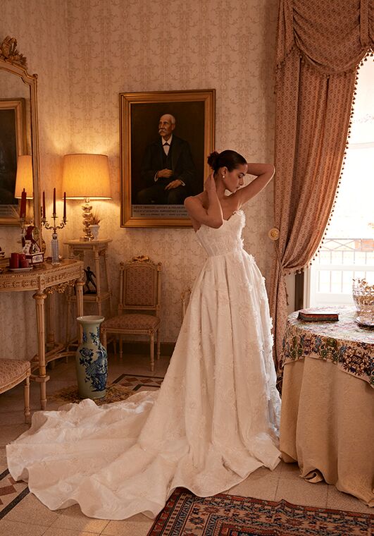 Soft flow by Ricca Sposa Atelier Margrethe 25-010(3) A-Line Wedding Dress - 5