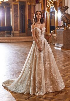 Moonlight Couture H1472 A-Line Wedding Dress