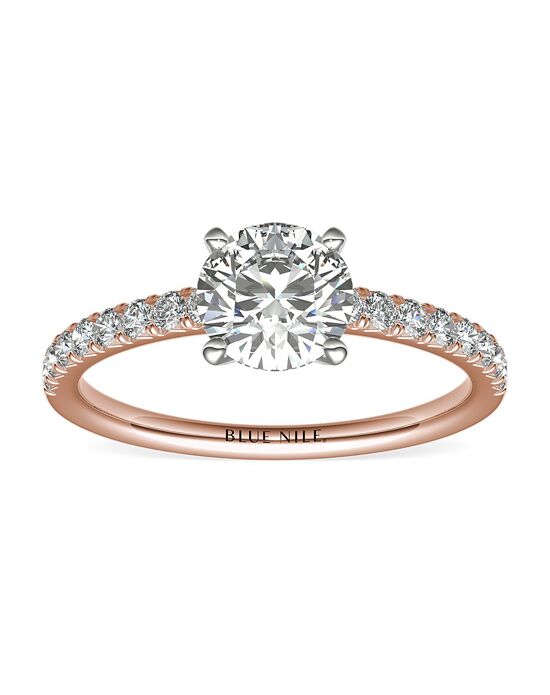 Blue Nile Round Cut Engagement Ring - 1