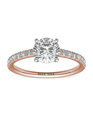 Blue Nile Round Cut Engagement Ring