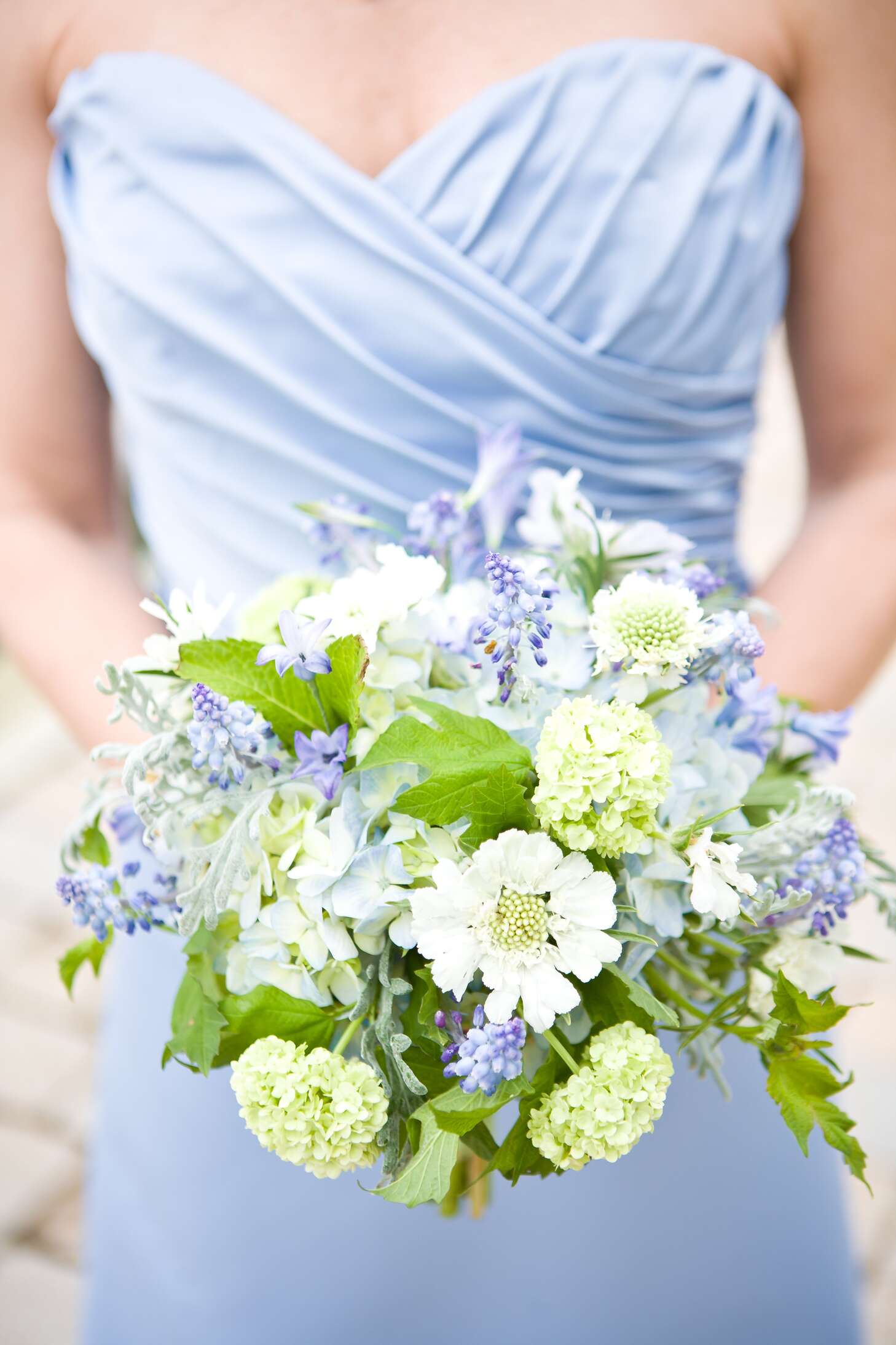 pale lavender bridesmaid dresses The Marie Dress in Azure Blue Azure Blue / XS