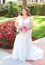 Stella York 7479 plus Fit-and-Flare Wedding Dress - thumbnail - 2