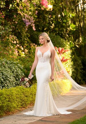 Essense of Australia D3063 Mermaid Wedding Dress