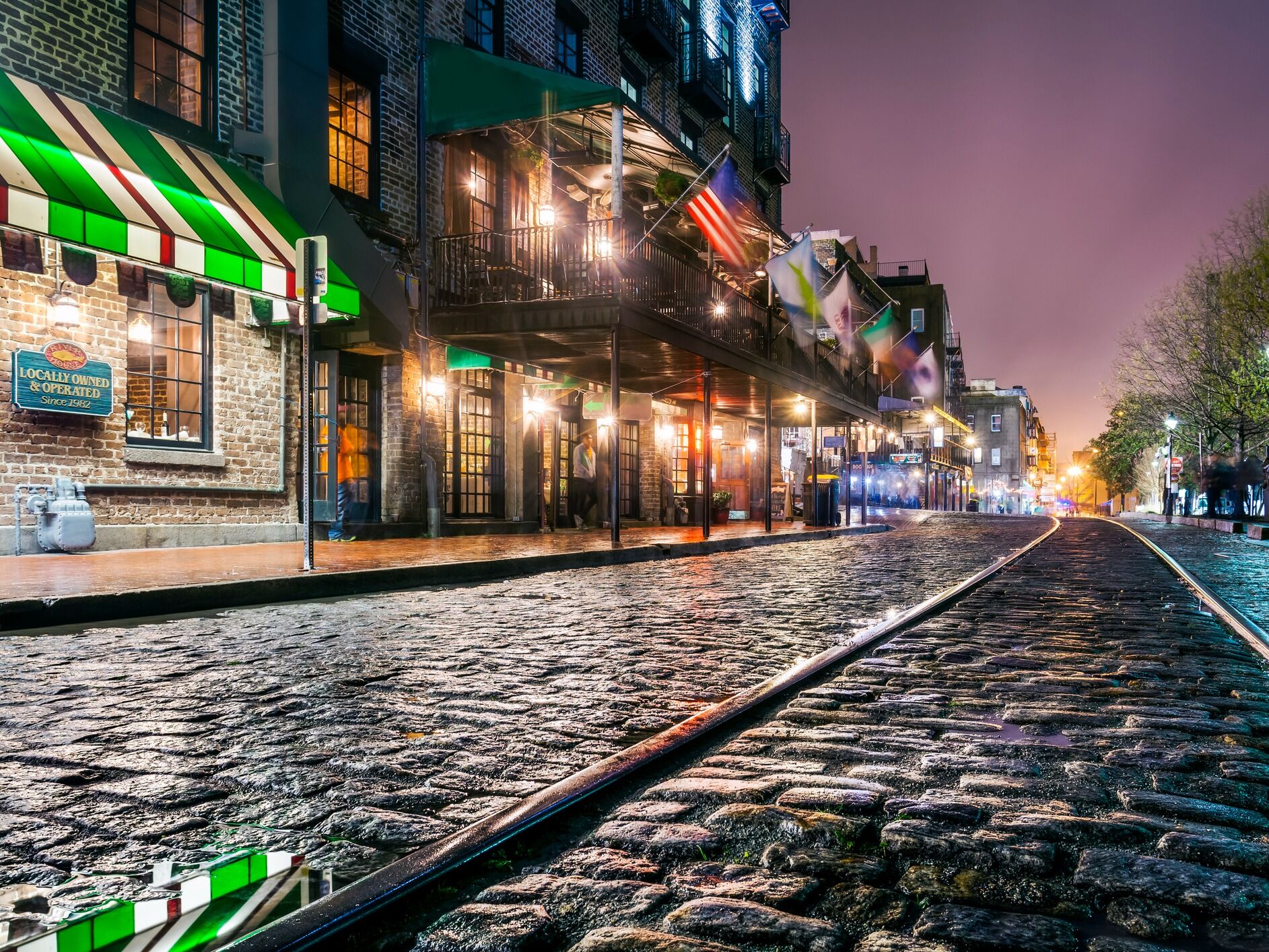 Picture of River Street Savannah Georgia