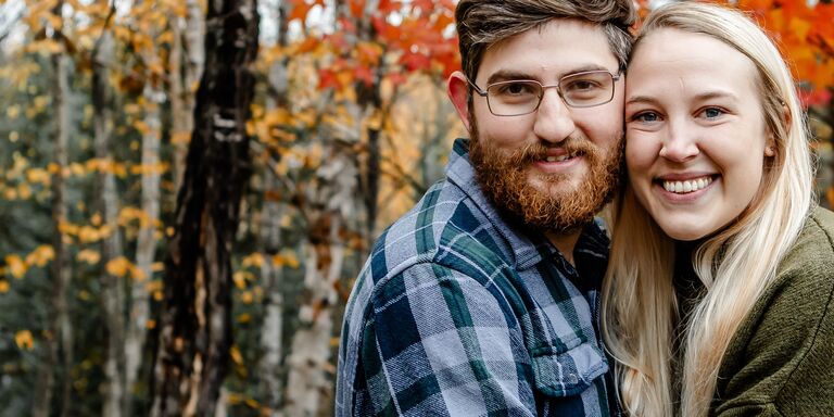 Laryssa & Dylan Home Page Banner