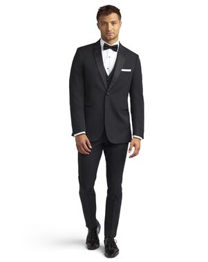 Stitch & Tie Black Performance Tuxedo Black Tuxedo