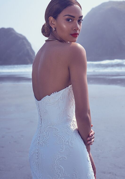 Sottero and Midgley WESTON Sheath Wedding Dress - 5